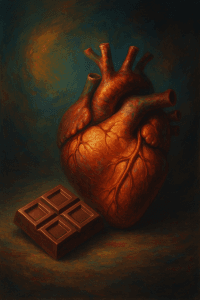 Pure chocolade goed voor het hart